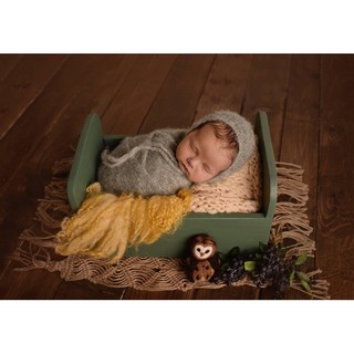 Nón kèm khăn quấn newborn