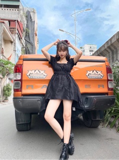 Đầm voan gothic Đầm dự tiệc Jna Official