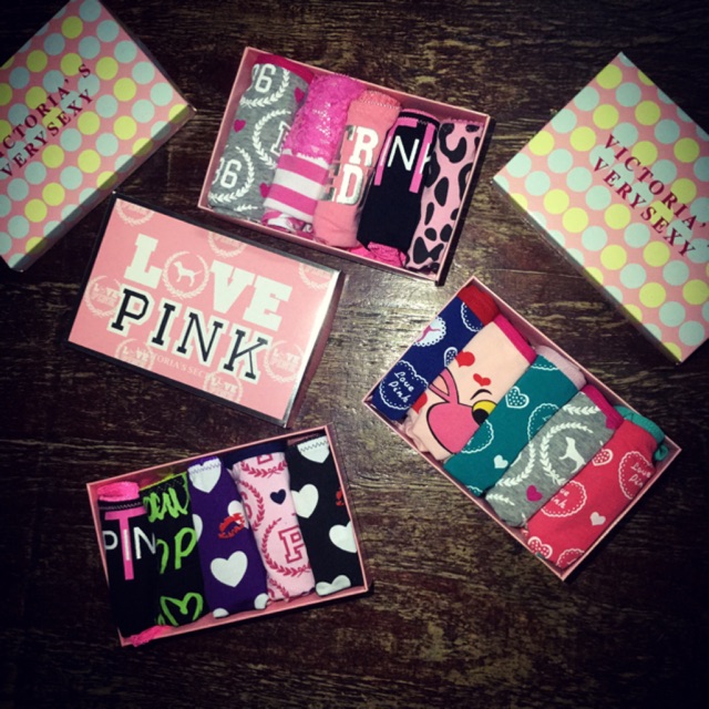 Quần lót/Quần Chip Pink Victoria's Secret