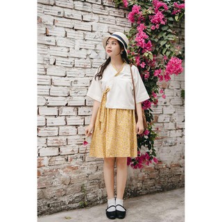 Set hanbok ngắn (áo + chân váy)