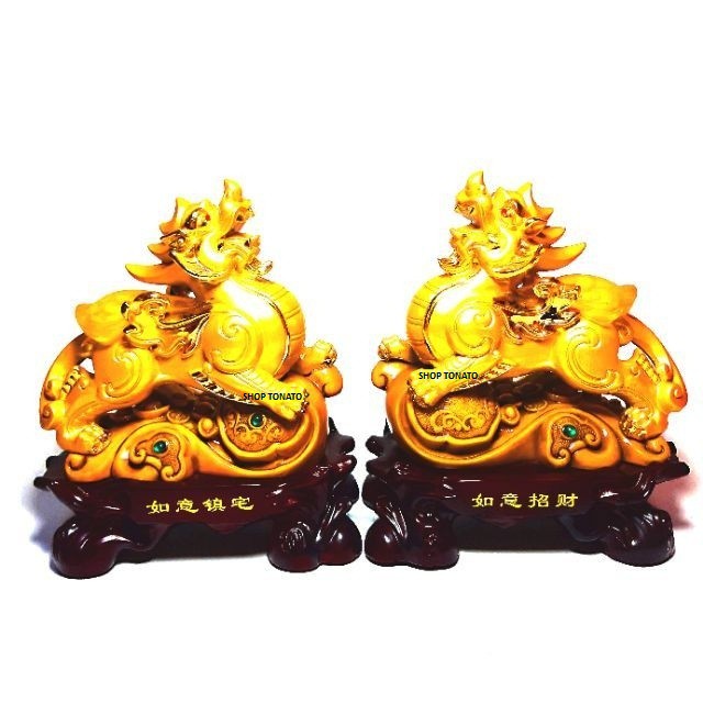 TỲ HƯU CẶP PHONG THỦY 2897 CAO 23CM