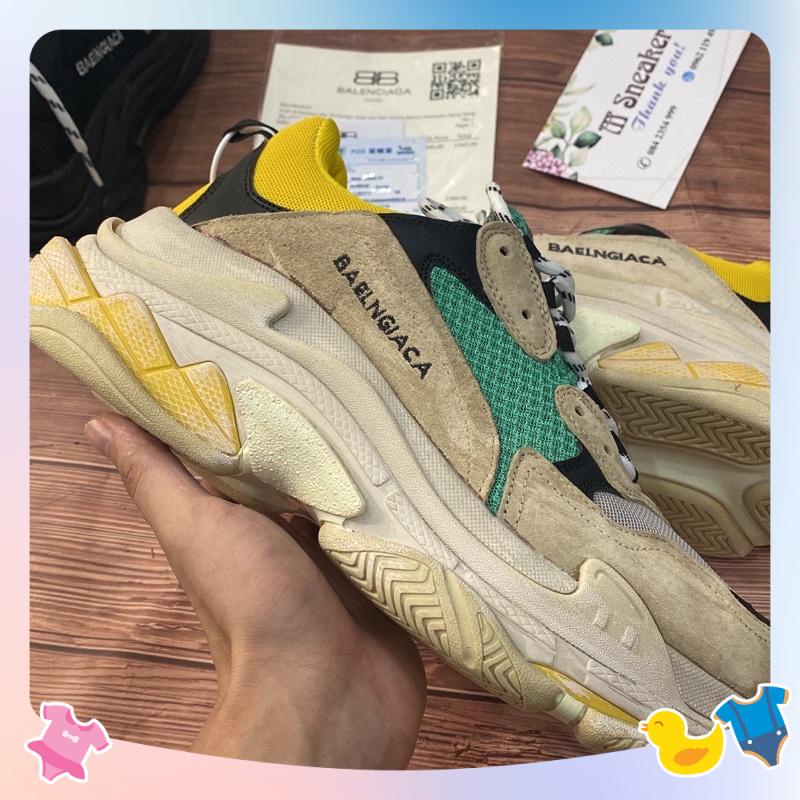 (❤️ Freeship +tặng hộp + quà +bill❤️) giày thể thao nam nữ balen lỗi chữ đế phân tầng hàng cao cấp , tặng hộp