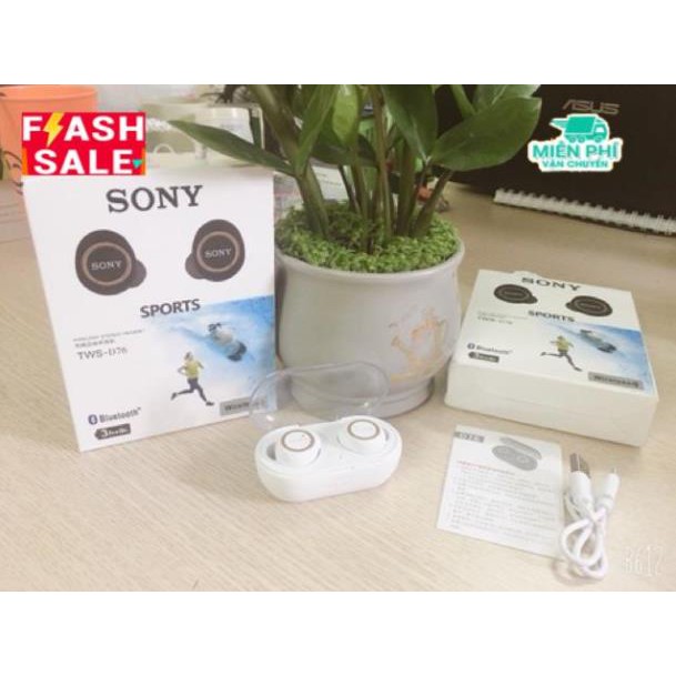 Tai nghe bluetooth Sony D76 Nghe nhạc cực hay Bảo hành 1 tháng