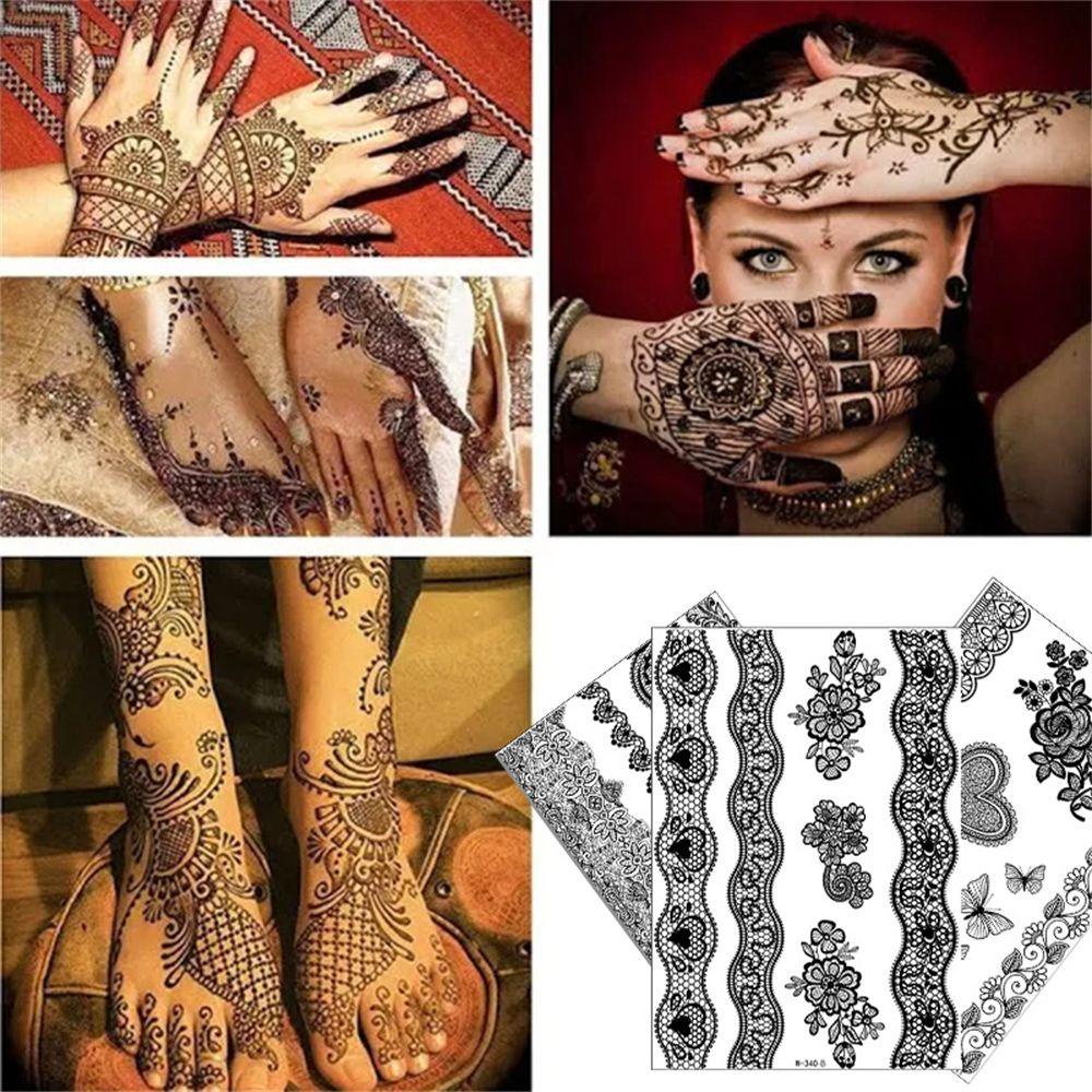Hình Xăm Dán Tạm Thời Chống Nước Họa Tiết Nhiều Màu Sắc