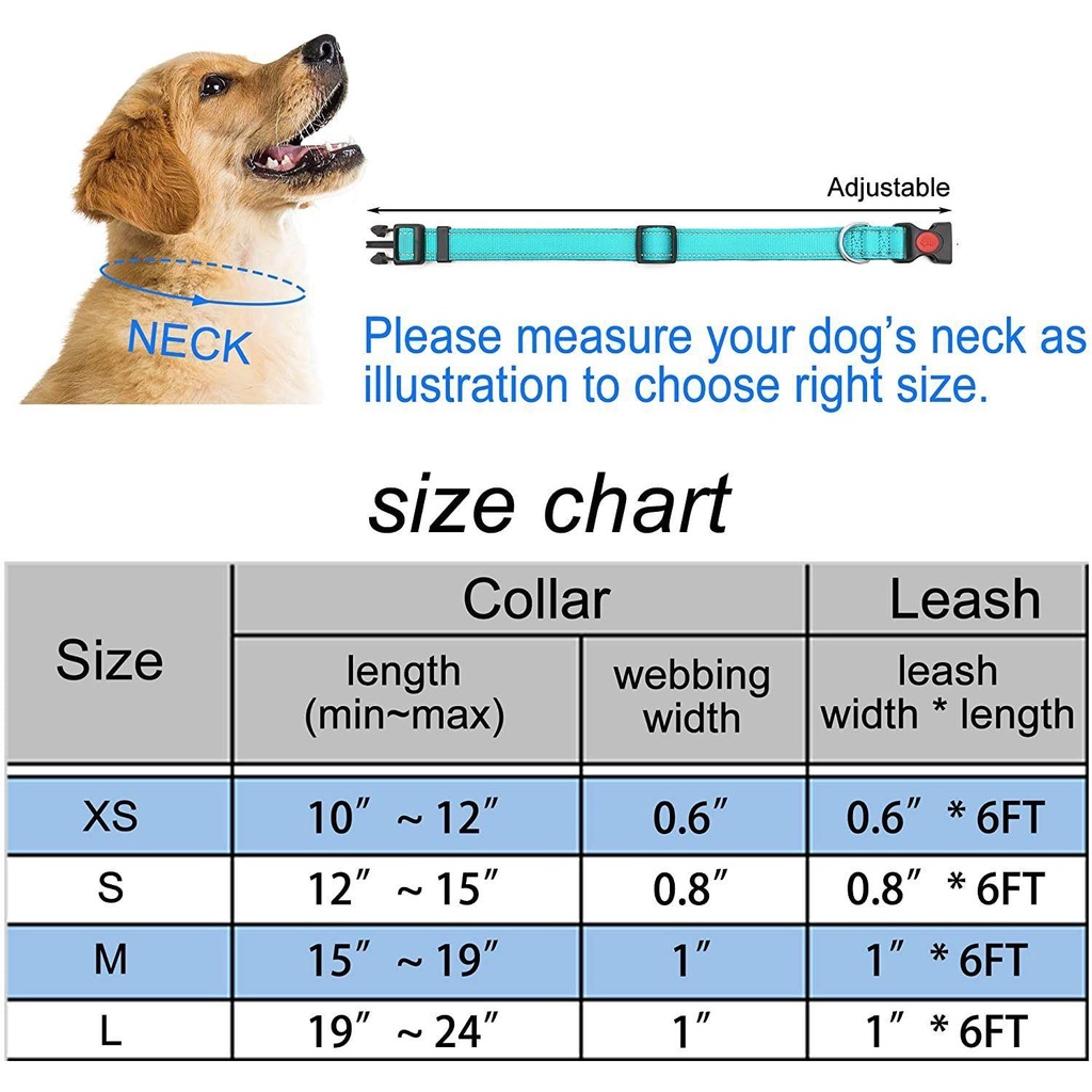 Dây Dắt Thú Cưng Đi Dạo Bằng Nilon Phản Quang Tùy Chỉnh 5 Màu Size S/M/L Tùy Chỉnh Siêu Bền Tiện Dụng Cho Cún Cưng
