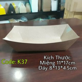 Khay giấy đựng thực phẩm (100c/ đơn)