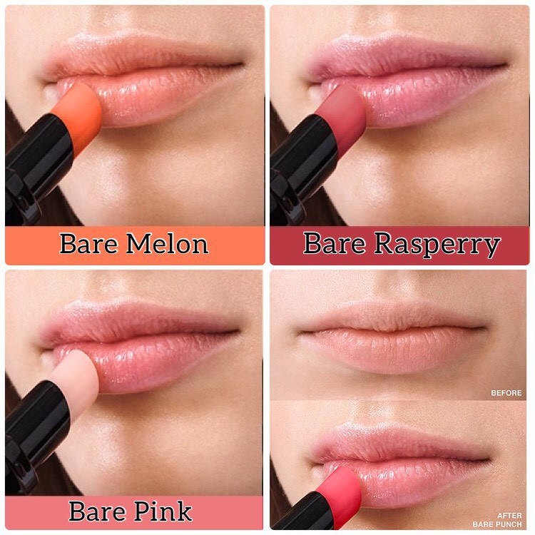 ✅Hàng Showroom_Son Dưỡng Bobbi Brown 2,3g Son Dưỡng Có Màu #Bare_Pink #Bare_Punch #Bare_Melon  #Bare_Raspberry