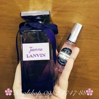 (MẪU THỬ) Nước hoa nữ Jeanne Lanvin Couture EDP