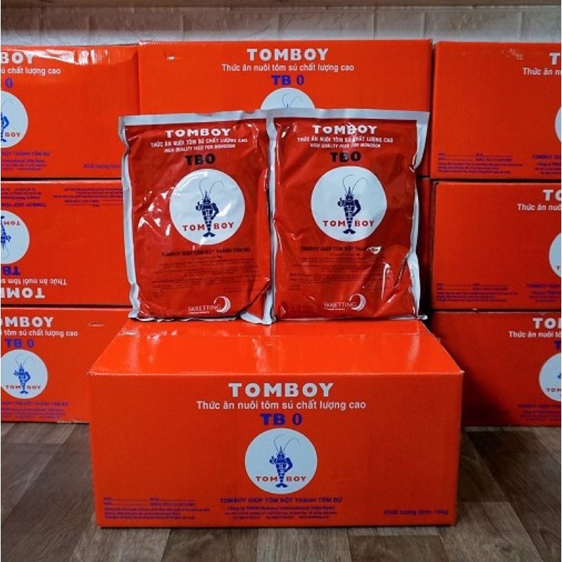 Cám TOMBOY TB0 | Thức Ăn Cho Cá Cảnh và Tôm | Bao 1kg