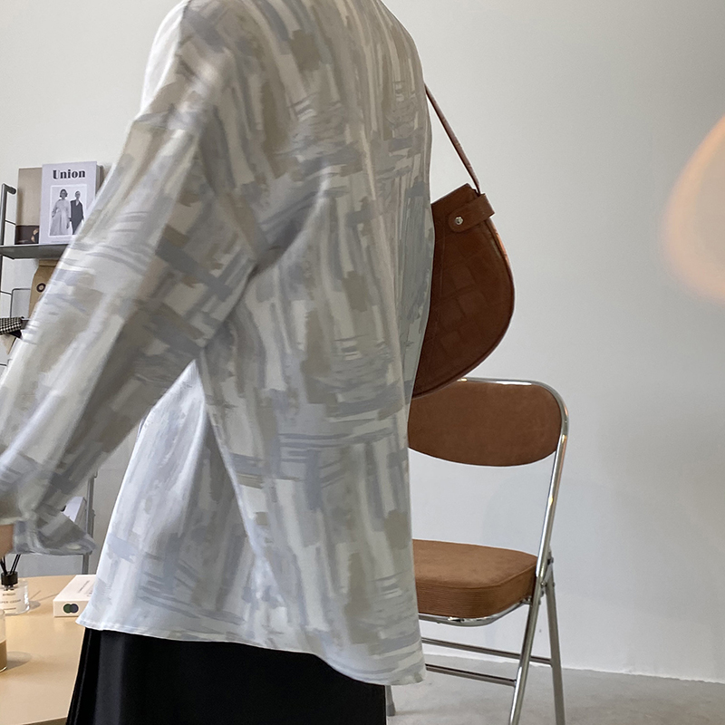 Áo Sơ Mi In Họa Tiết Cổ Điển Xinh Xắn Dành Cho Nữ