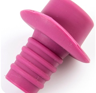 Nút chai silicone hình mũ
