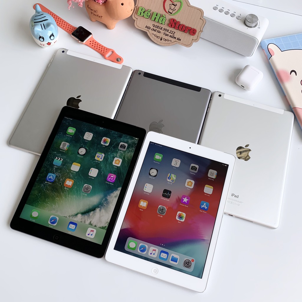 iPad Air 1 - 16/ 32/ 64Gb (Wifi + 4G) - Zin Đẹp 99% Như Mới (BH 6 tháng)