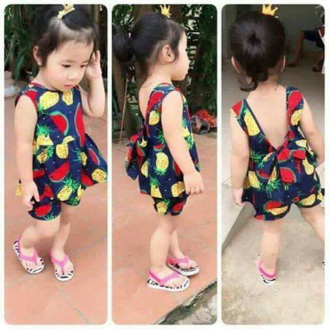 Bộ nơ lửng bé gái