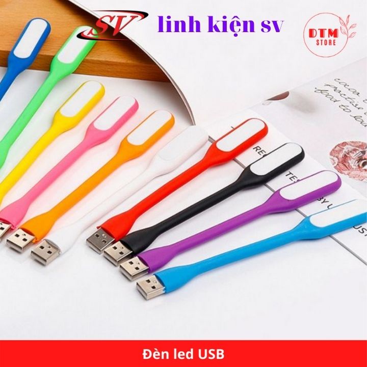 Đèn led USB mini siêu sáng nhiều màu