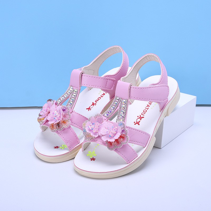 sandal bé gái size 33-38 công chúa nổi bật