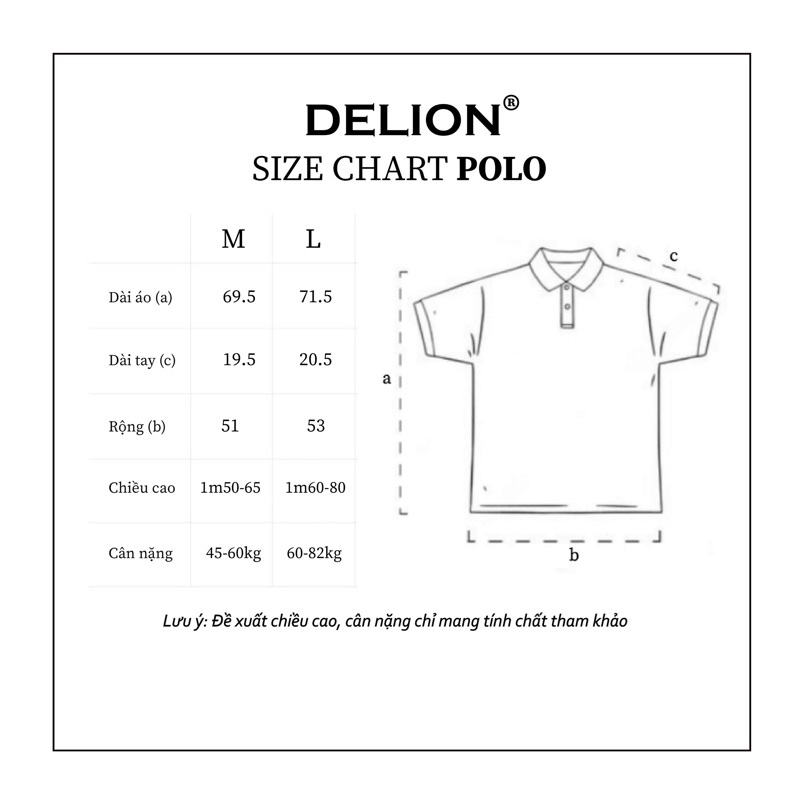 Áo polo “DELION BASIC POLO”