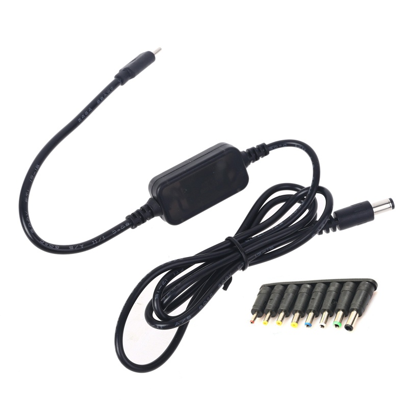 Bộ ChuyểN ĐổI NguồN ĐiệN USB C PD Sang 12V 3 5 4 0 4 8 5 5 6 0 6 3mm Cho Dây ĐèN LED