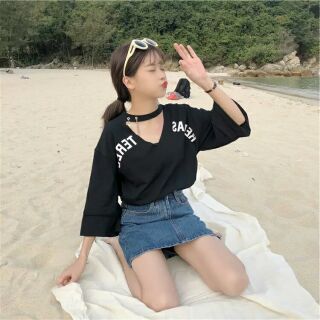 áo cổ chocker
