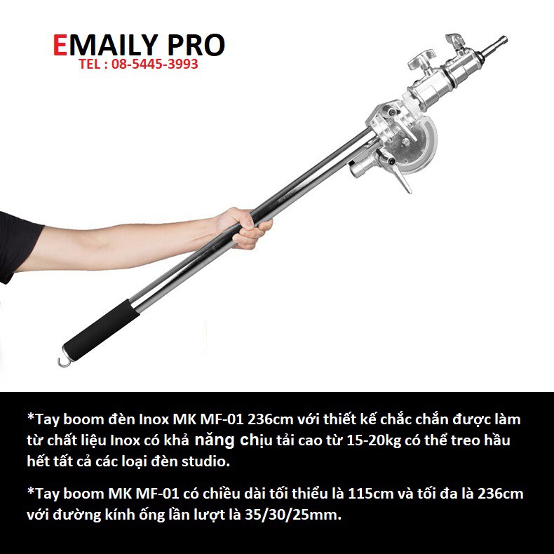 Tay boom ARM MF-01 INOX