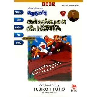 Truyện tranh - chú khủng long của nobita - phiên bản điện ảnh màu - kim đồng