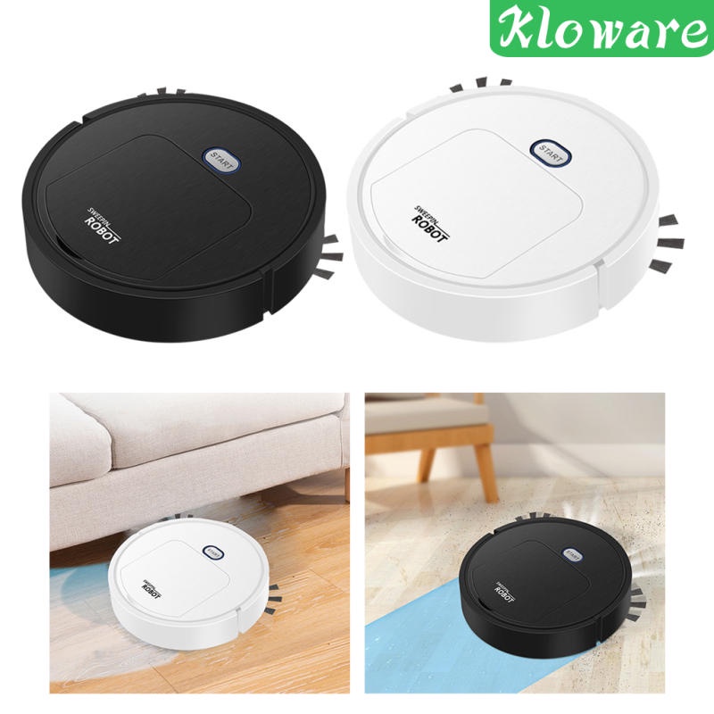 Máy robot hút bụi lau sàn nhà thông minh 3 trong 1 tiện dụng cho gia đình,đa năng cho phòng khách/phòng ngủ