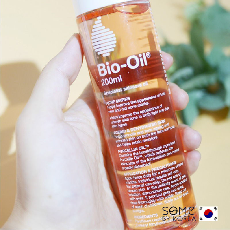 Bio Oil Giảm Rạn Da Và Làm Mờ Sẹo - 200ml Dầu Dưỡng Giúp Mờ Sẹo  & Giảm Rạn Da Anti Acne