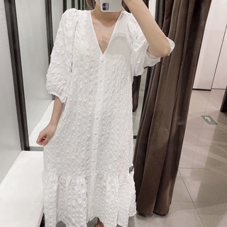 Đầm Dài Tay Cổ Chữ V Xinh Xắn Dành Cho Nữ 5216240 13