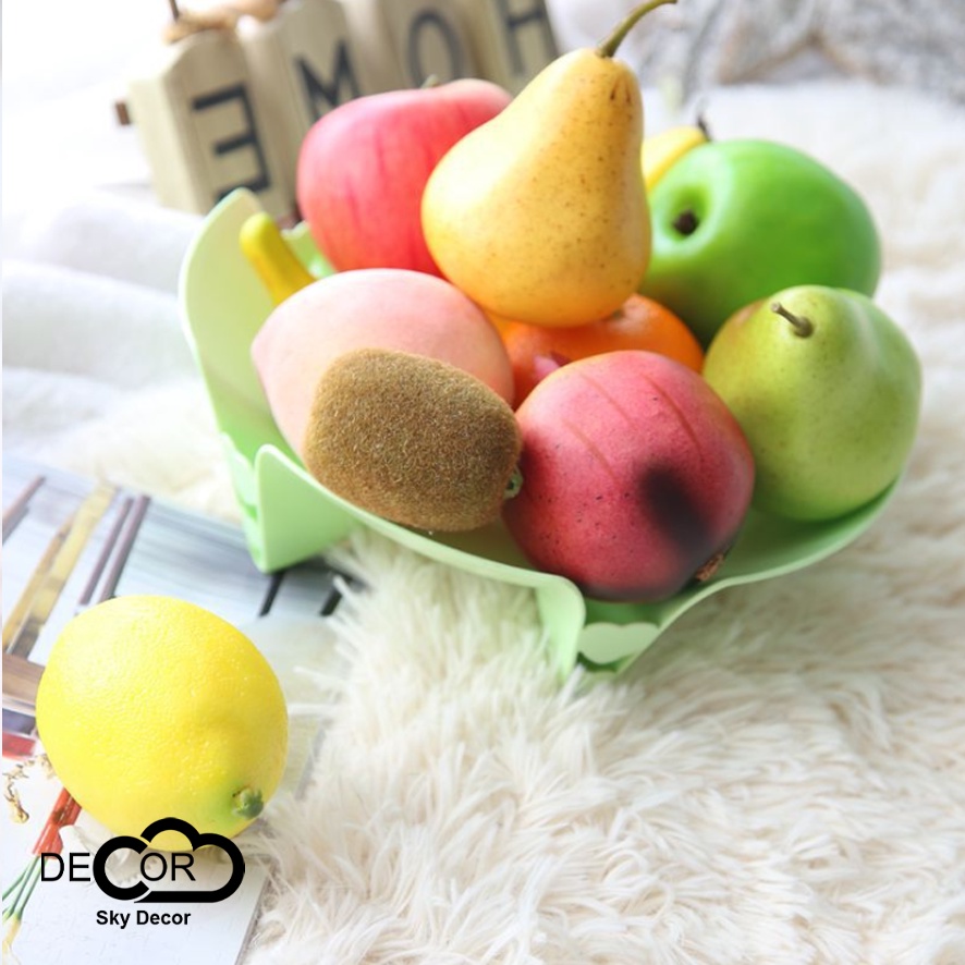 Trái cây mô hình - Trang trí nhà, cửa hàng, quầy sản phẩm, gác bếp, bàn khách, tiếp tân, trưng lễ - Sky Decor