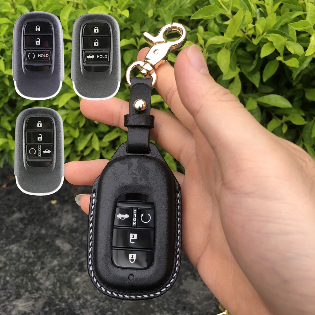 Bao Da Chìa Khoá ép phom Honda HRV 2022 2023, HR-V All New, Civic 2022 , 2023, Accord, NEW Civic 2022 Da Thật 006e