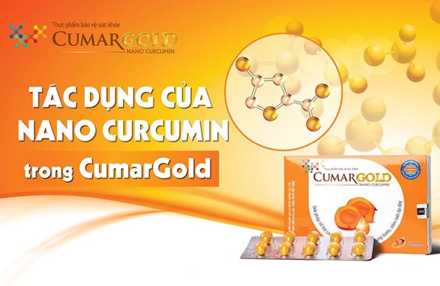 [Mẫu mới] Viên nghệ nano Cumargold CVI - Hộp 30 viên