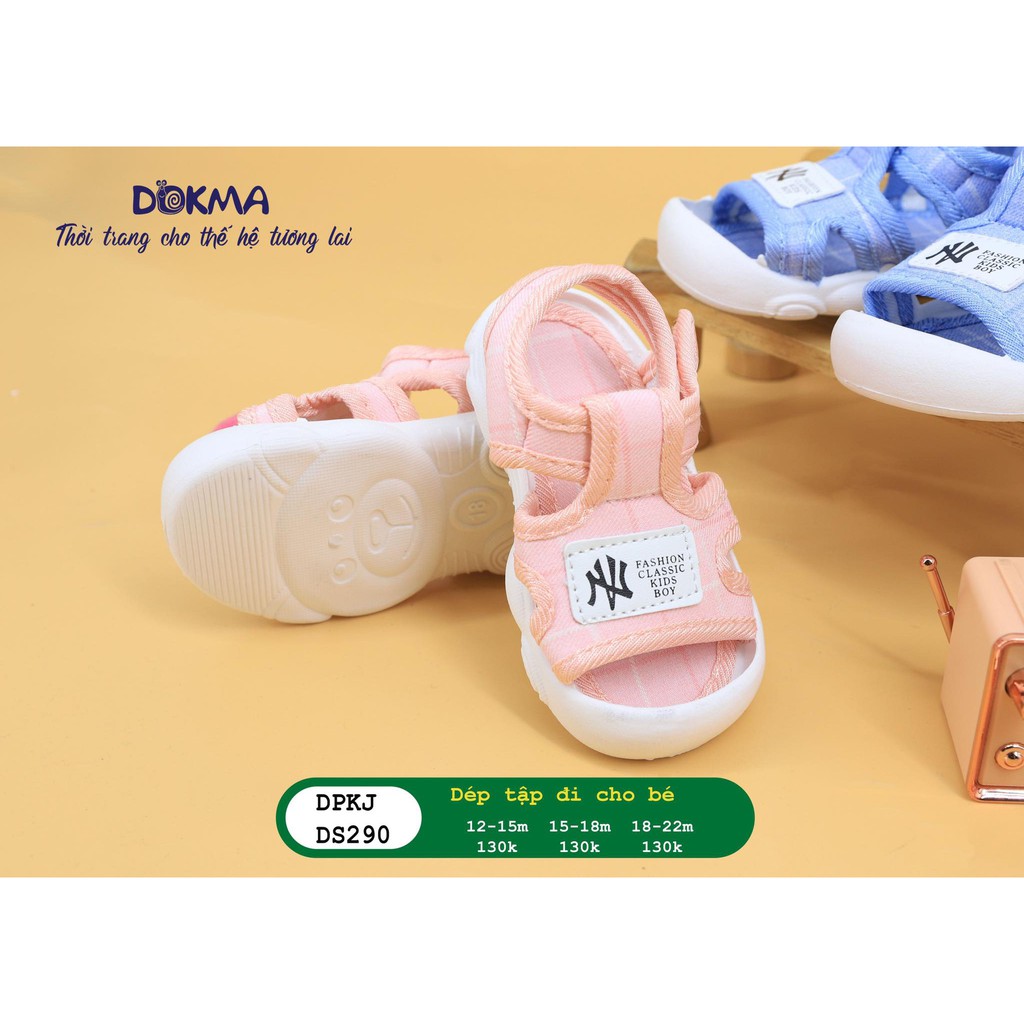 XẢ KHO  Dép tập đi mềm, nhẹ nâng niu bàn chân bé - DOKMA