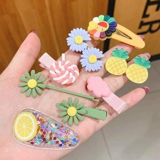 SET KẸP TÓC HOA QUẢ HOT TREND