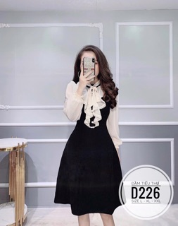 Bigsize Đầm tiểu thư D226