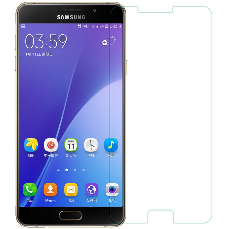 Tấm dán kính cường lực Samsung Galaxy A3 2016 A3100, A5 2016, A7 2016 hiệu Glass Pro - Không full màn hình