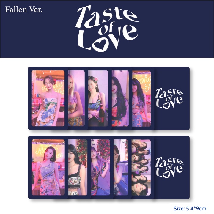 Set card Twice Taste of Love POB Fallen Ver.