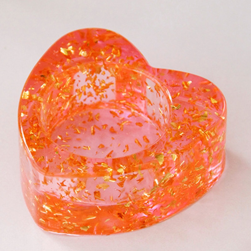 Giá Đỡ Đốt Trầm Hương Hình Trái Tim Bằng Nhựa Resin Kiểu Châu Âu
