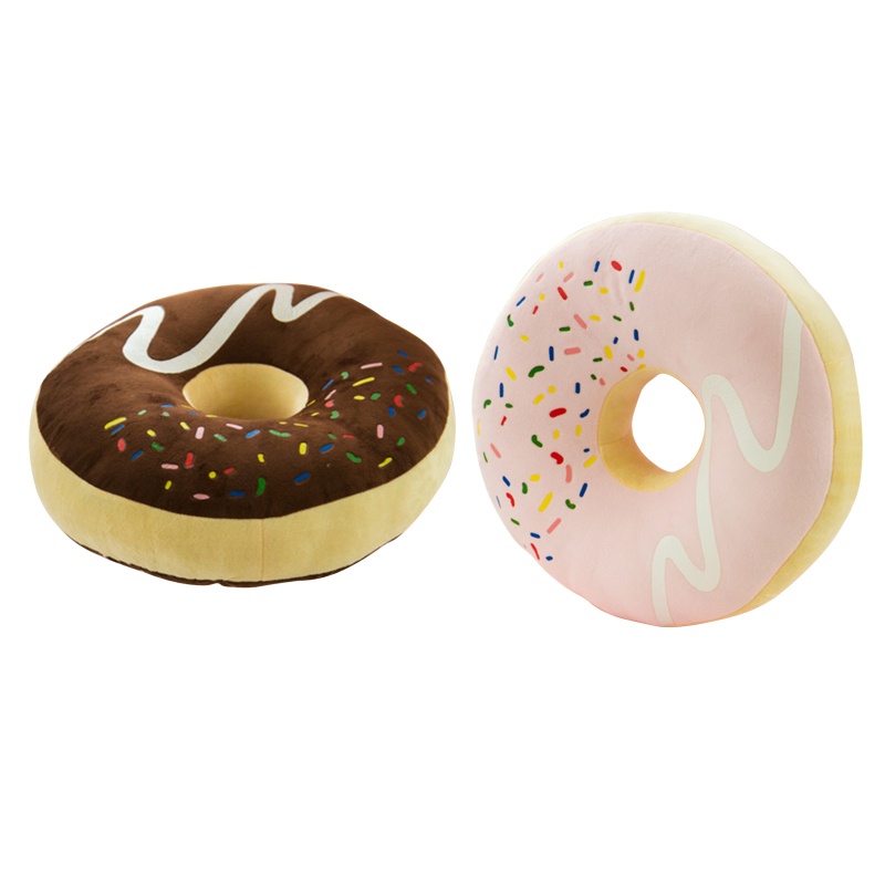 Gối Đệm Trang Trí Ghế Ngồi Xe Hơi Hình Bánh Donut Dễ Thương  Cho Đọc Sách Xem Tv Học Tập