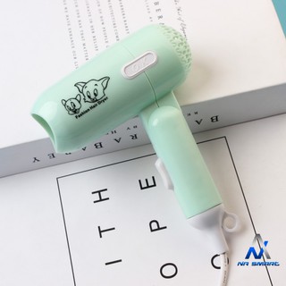 Máy Sấy Tóc Mini Gấp Gọn Hình Thú Đáng Yêu