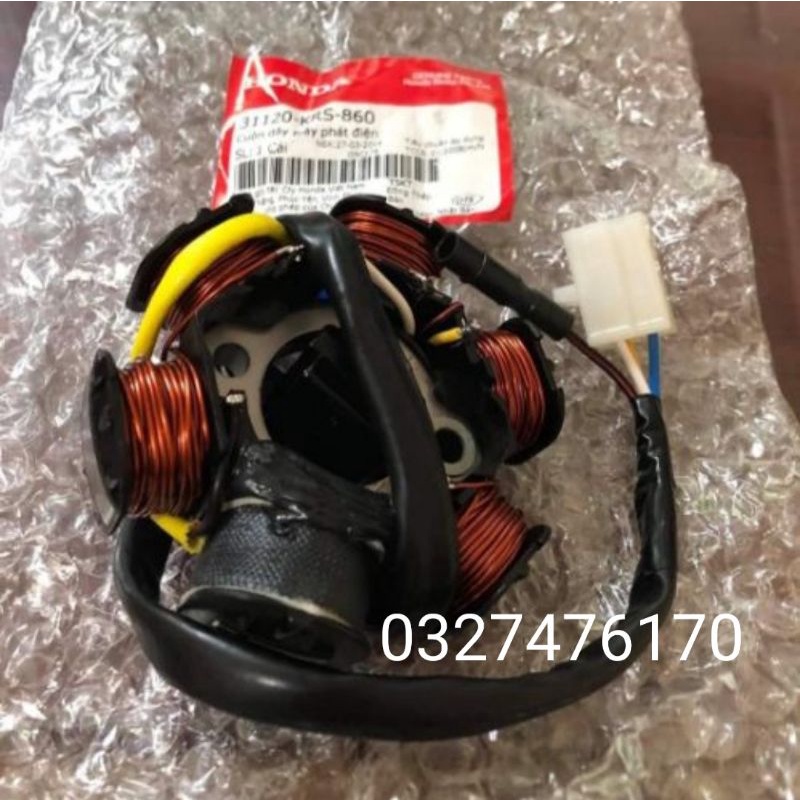 Cuộn lửa 6 cuộn xe Super DREAM, WAVE Alpha , FUTURE 1... zin