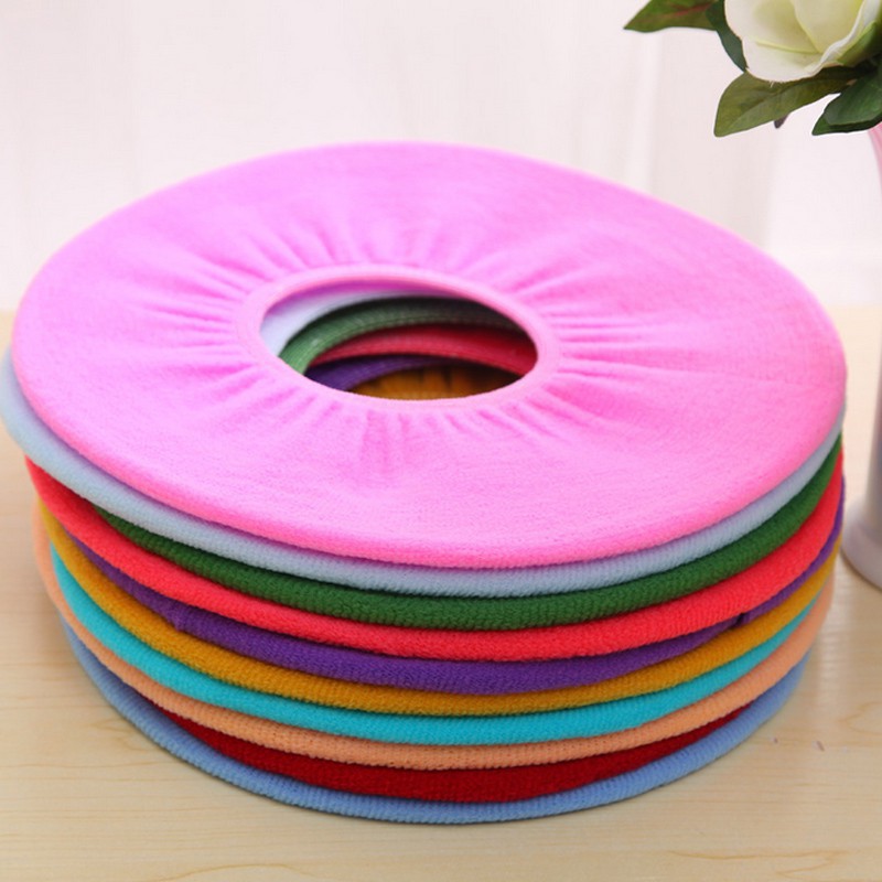 Miếng bọc bồn cầu chất liệu vải mềm &amp; ấm &amp; đàn hồi