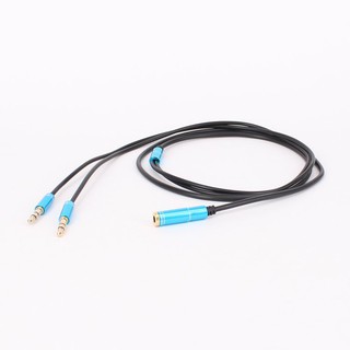 Jack chia ra 2 đầu 3.5 dương 1 mét