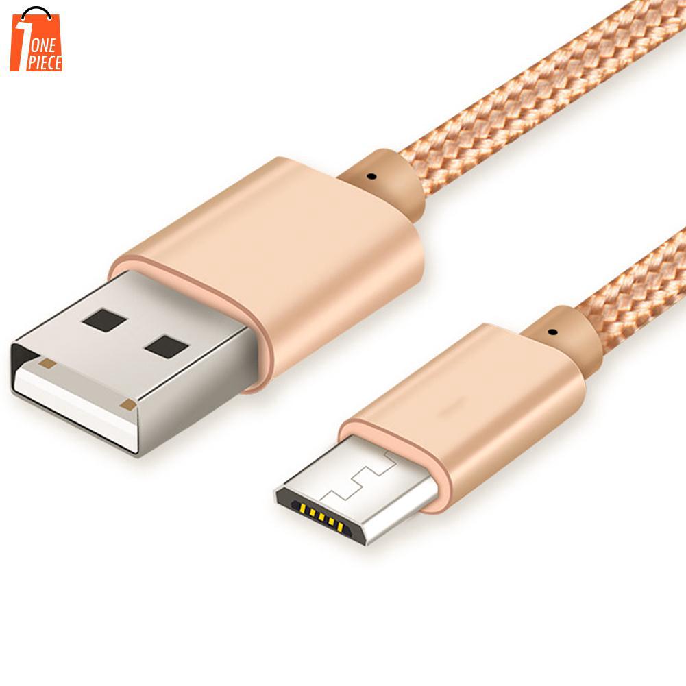 Dây cáp sạc nhanh 1M Micro USB 2A 1M cho điện thoại Android