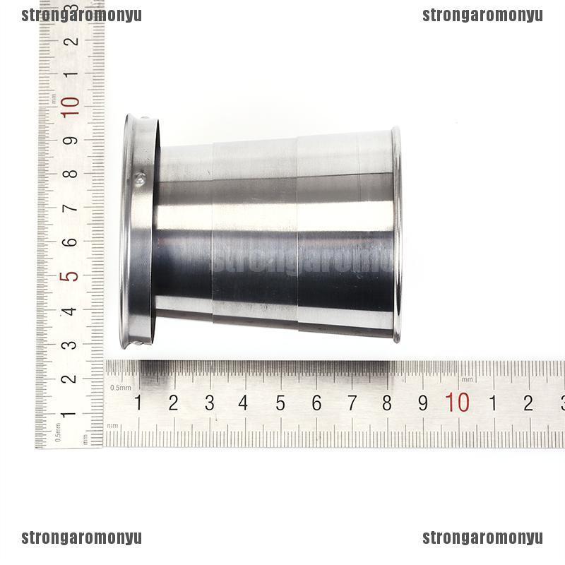 Cốc Inox 140ml Có Thể Gấp Gọn Tiện Dụng Mang Đi Du Lịch