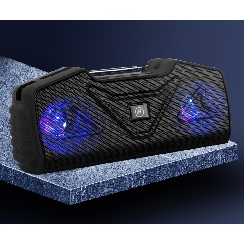 Loa Bluetooth 5.0 bass mạnh H36 - Pin trâu , âm thanh vòm 6D,  hifi có hỗ trợ thẻ nhớ, ghép đôi 2 loa