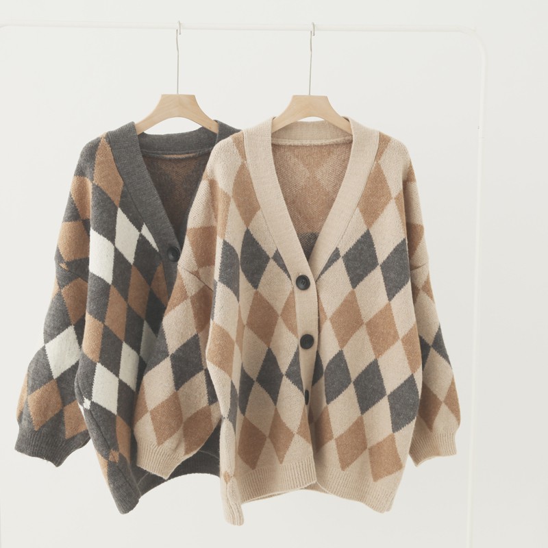 🤩✨CHUẨN LOẠI 1✨ÁO CADIGAN LEN TRÁM VINTAGE MỀM MỊN, DÁNG RỘNG SIÊU DÀY SIÊU XINH