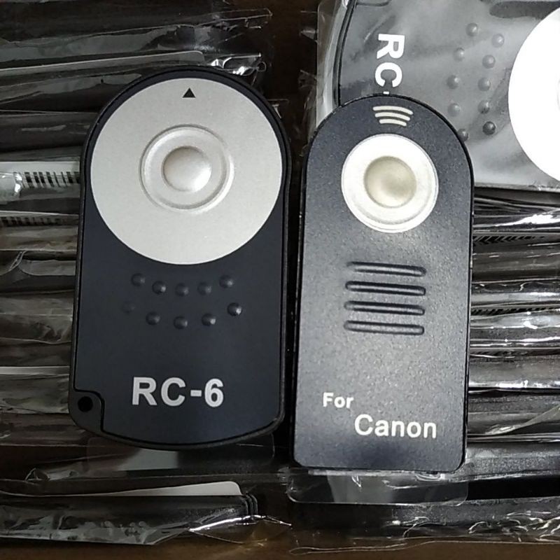 Remote RC-6 cho máy ảnh canon tặng kèm 1 pin để dự phòng