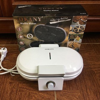 Máy làm bánh waffle SOKANY, Máy làm bánh tổ ong