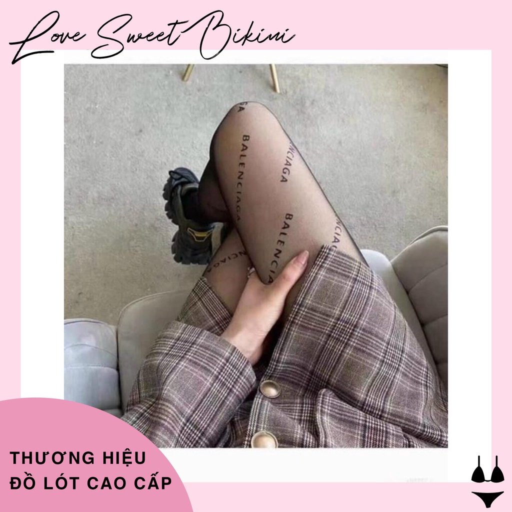 QUẦN TẤT CHỮ BALENCIAGA SIÊU DAI CHỐNG XƯỚC