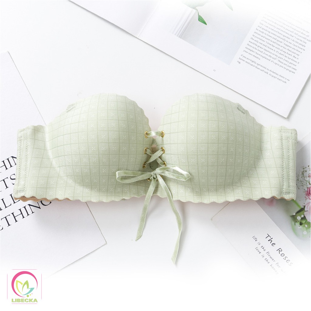 Áo lót nữ quây cup ngang chống tụt su đúc không gọng bàn tay thông hơi nâng ngực tạo khe Sexy gợi cảm LIBECKA AL16 | BigBuy360 - bigbuy360.vn