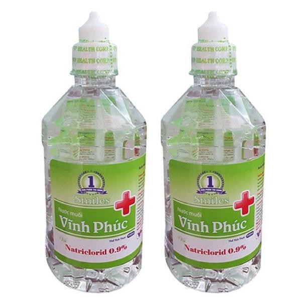 Nước Muối sinh lý Vĩnh Phúc 500ml